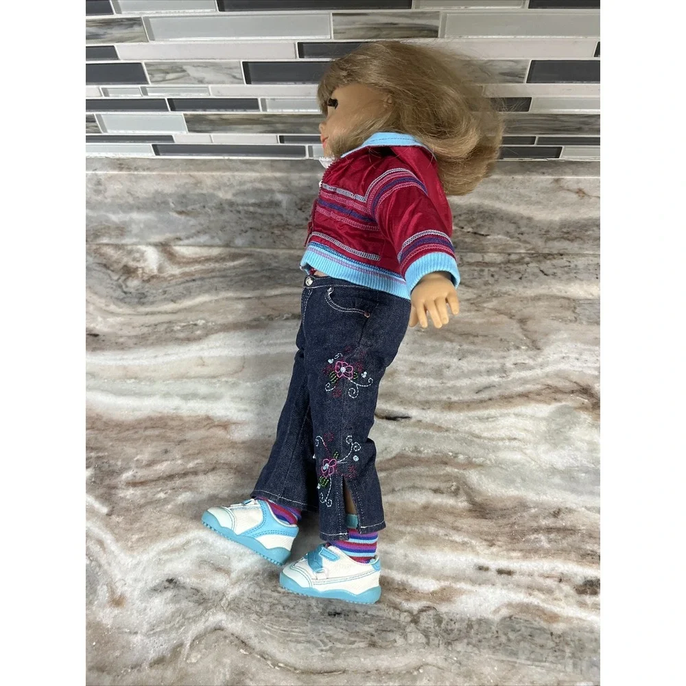 2008 Pleasant Company American Girl Doll Blonde Hair Brown Eyes 18